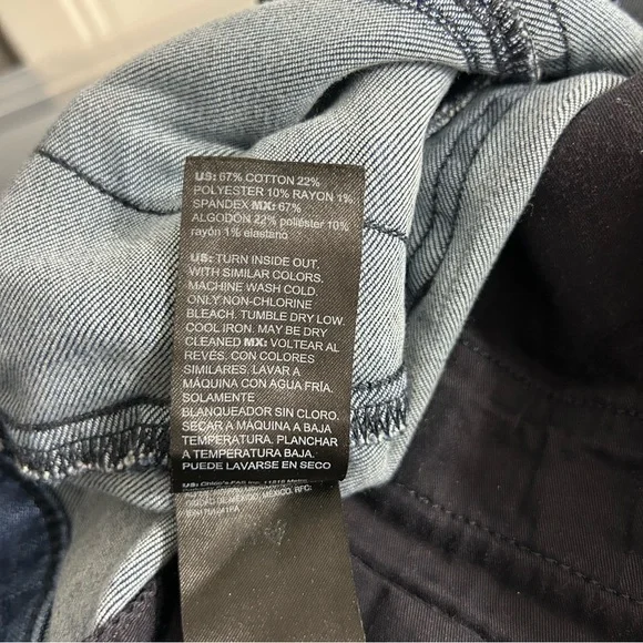 White House Black Market High Rise Wide Leg Cargo Jeans Size 2 - Picture 14 of 14